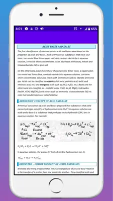 Chemistry Textbook android App screenshot 1